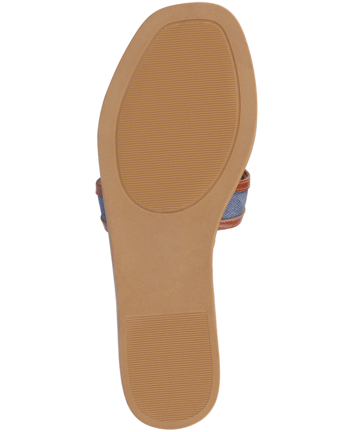 Journee Collection Primah Slide Sandal In Denim