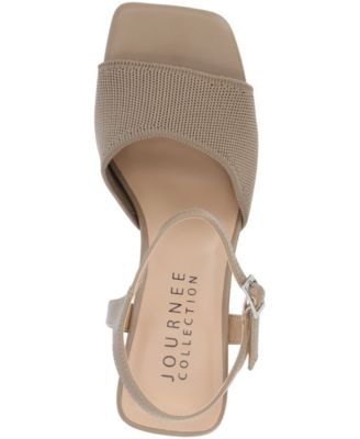 Women's Evylinn Knit Block Heel Dress Sandals