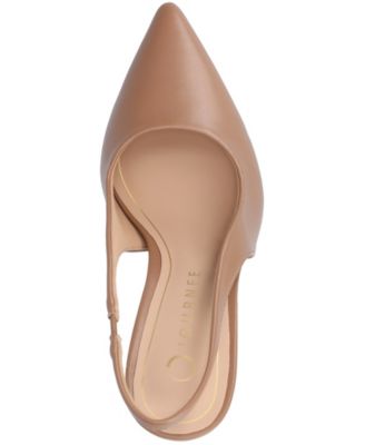 Journee Womens Elenney Mid Heel Pointed Toe Pumps
