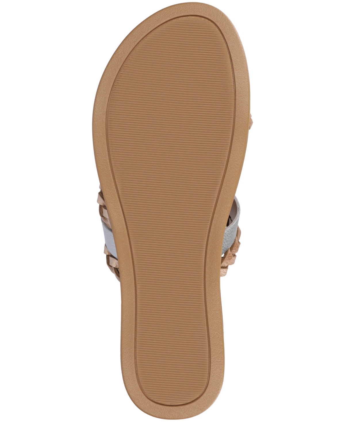 Journee Collection Colette Slide Sandal In Silver
