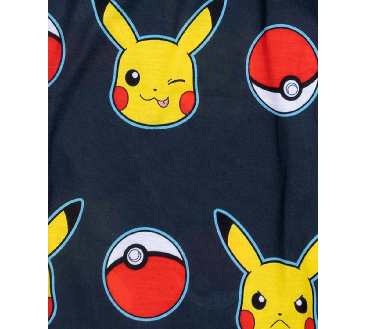 Pokémon Little & Big Boys Short-sleeve Pajama Top, Shorts & Pants, 3 Piece Set In Assorted
