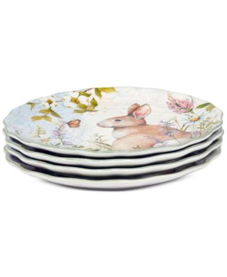 Easter Meadow Dinner Plates, Set of 4