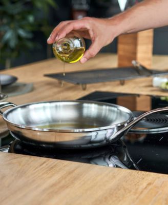 Atlantis Proline 12.6" Stainless Steel Fry Pan