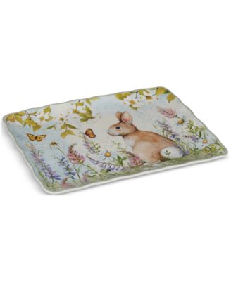 Easter Meadow Rectangular Platter