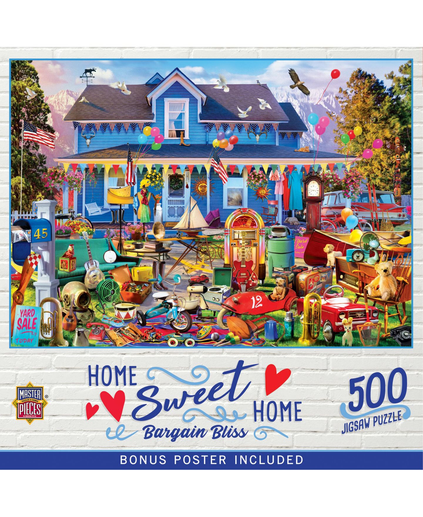 Детский пазл MasterPieces Puzzles Home Sweet Home - Bargain Bliss 500 Piece Jigsaw Puzzle — фото 1