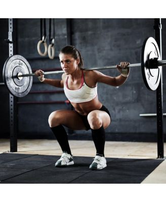 1000 lbs Weight Lifting Barbell Multipurpose Chromed Weight Bar