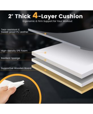 Flat Weight Bench 660 LBS Heavy Duty Strength Training Bench for Home Gym