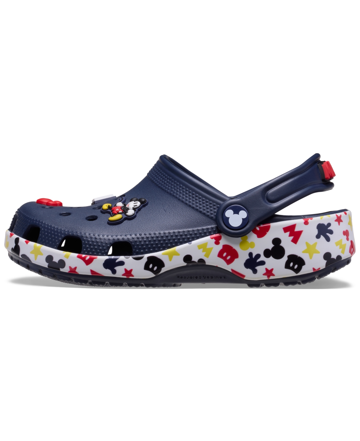 Crocs X Disney Toddler Kids' Mickey Friends Classic Clogs From Finish Line In Navy