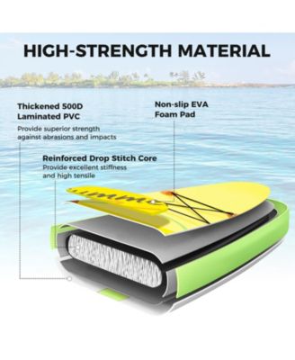 Inflatable Stand up Paddle Board iSUP Board Accessories with 3 Fins