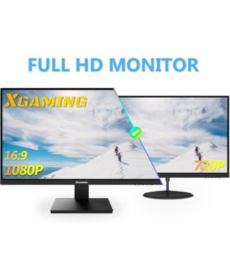 27 Inch Computer Monitor 100Hz FHD,1920 x 1080P Gaming Monitor with HDMI VGA Display Ports,3ms Response,Dual Speakers,FreeSync,100×100mm VESA Mount,IPS Screen for Gaming Home Office
