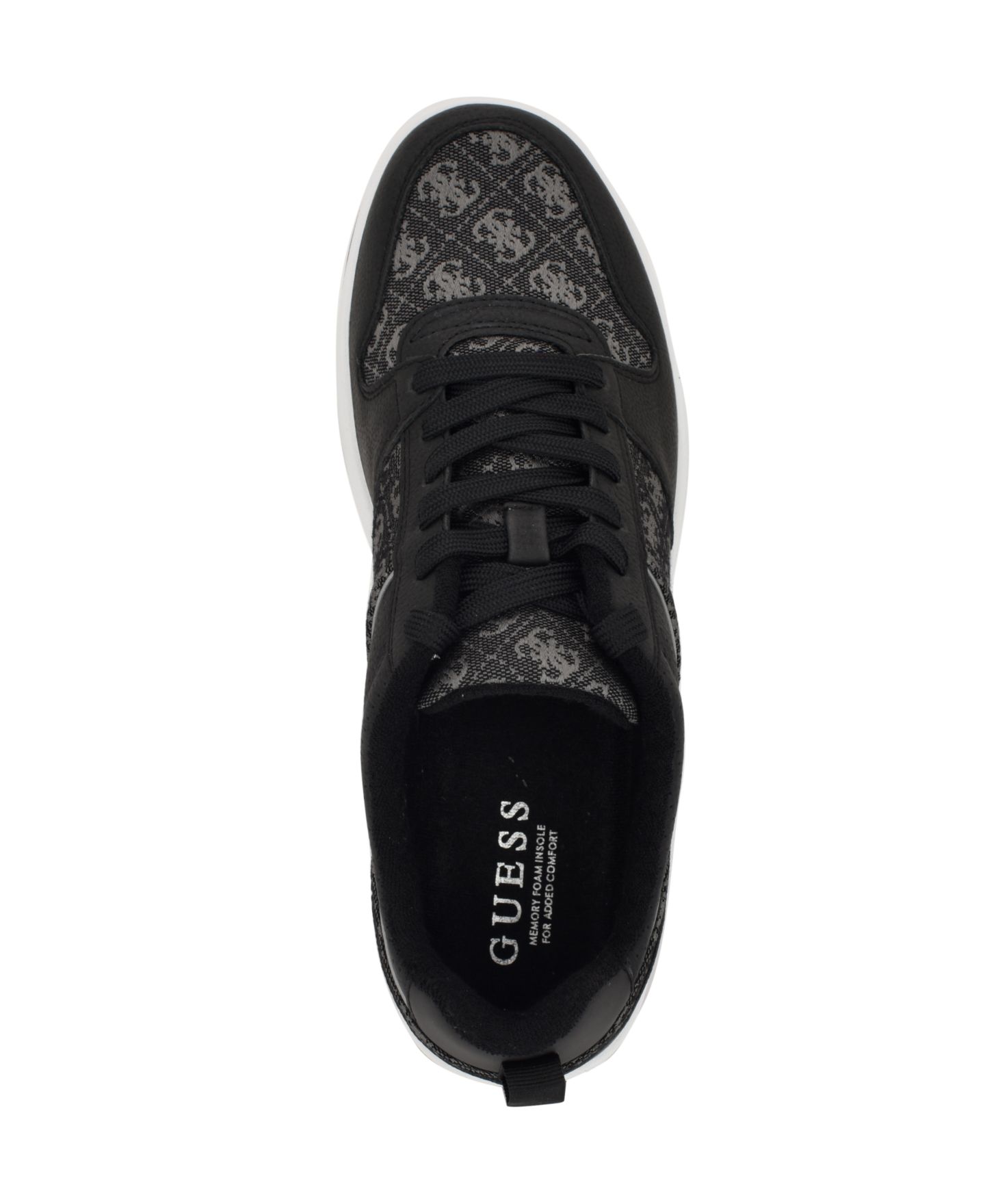 Мужские кроссовки GUESS Tryon Branded Lace Up Fashion, цвет: Чёрный / Разноцветный — фото 5
