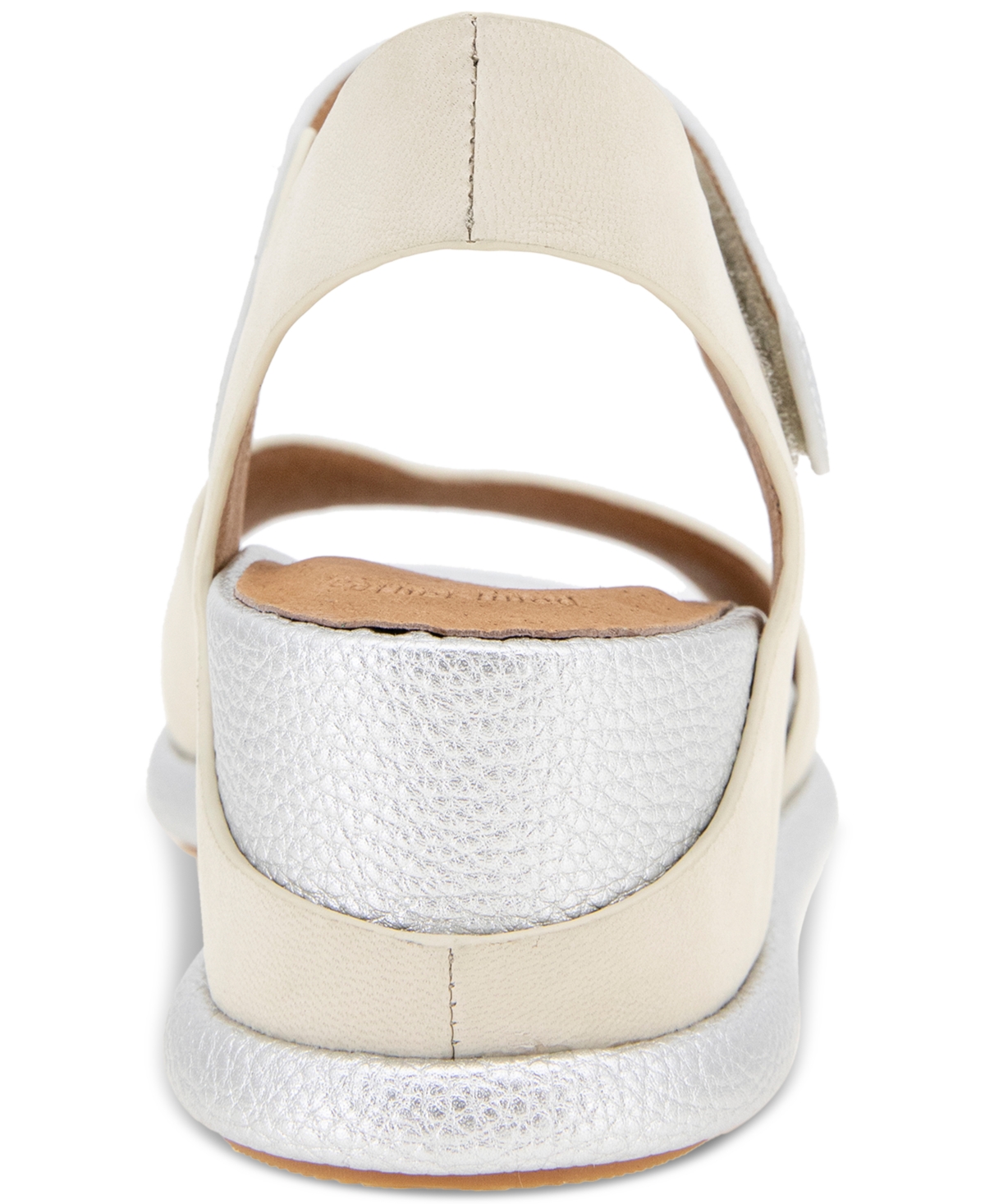 Shop Gentle Souls Women's Jalleen Wedge Sandals In Stone Nubuck