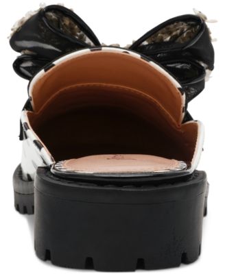 Women's Evaline Bow Embellished Slip-On Loafers