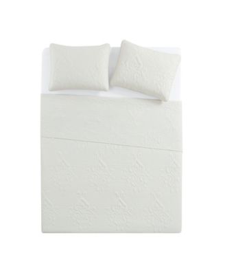 Solomun Pinsonic Damask 3-Pc. Quilt Set, King