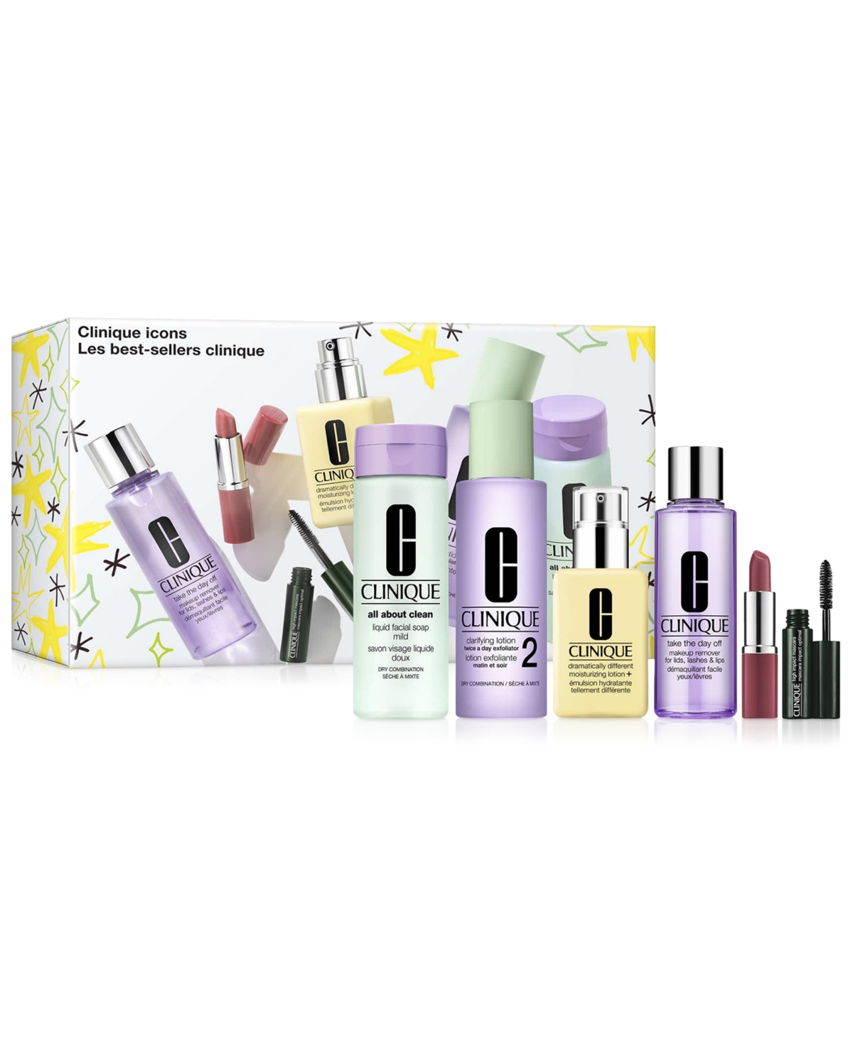 Shop Clinique 6-pc. Icons Skincare & Makeup Set In No Color