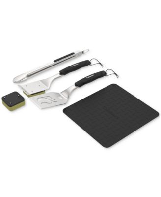 5-Piece Grill Tool Cooking & Cleaning Set