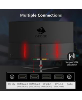 27 inch 1080P Full HD 240Hz 1ms Curved Gaming Monitor