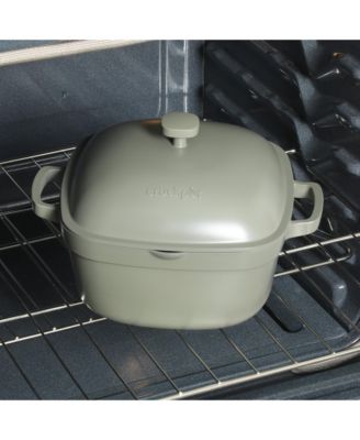 Cast Aluminum 5.2 Quart Dutch Oven Pot with Lid