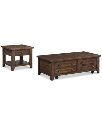 Ember 2 Piece Set (Coffee and End Table), Created for Macy's ...