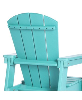 Kids Outdoor HDPE Adirondack Plastic Patio Chair