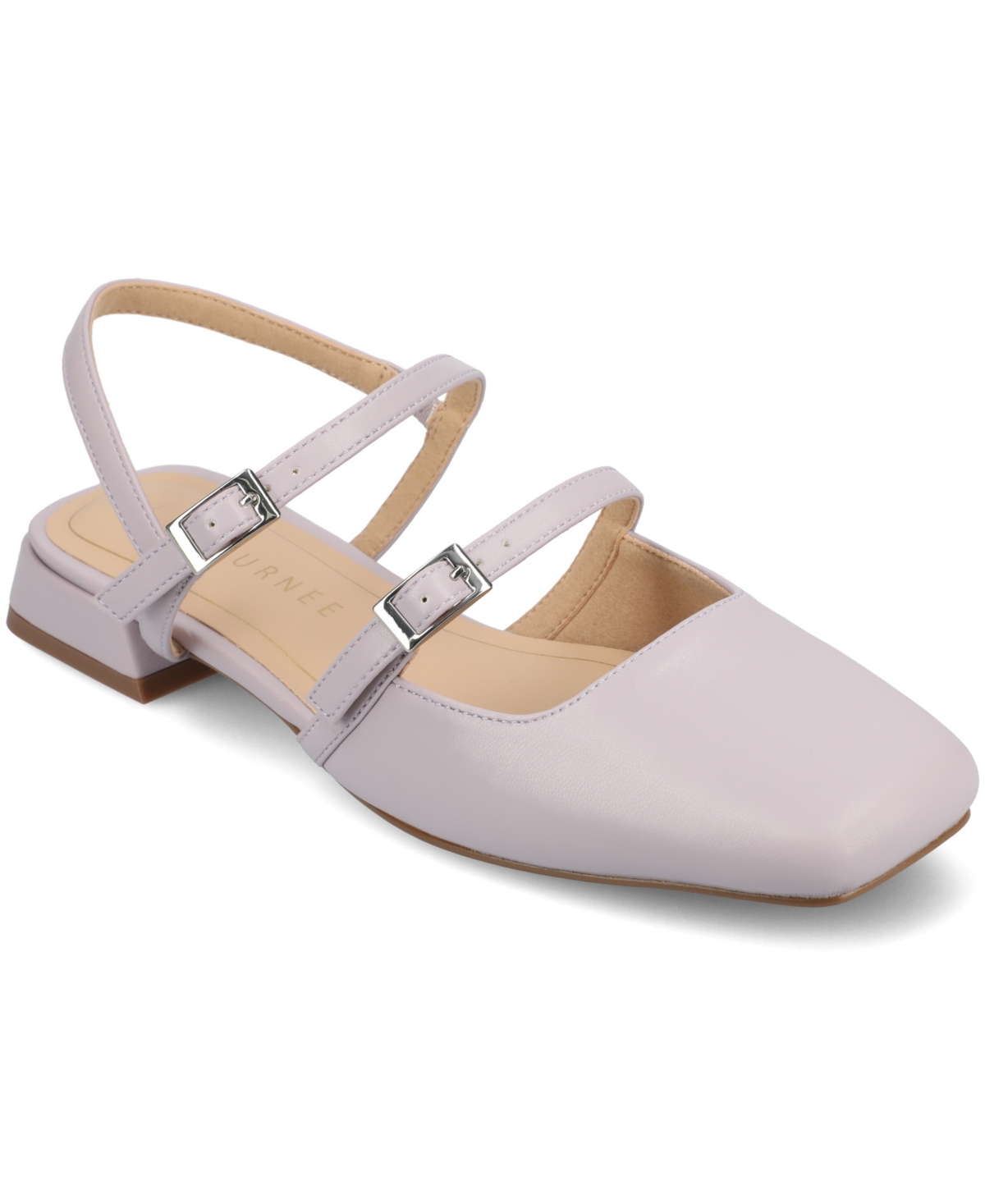 Journee Collection Journee Womens Gretchenn Wide Width Flats In Lilac