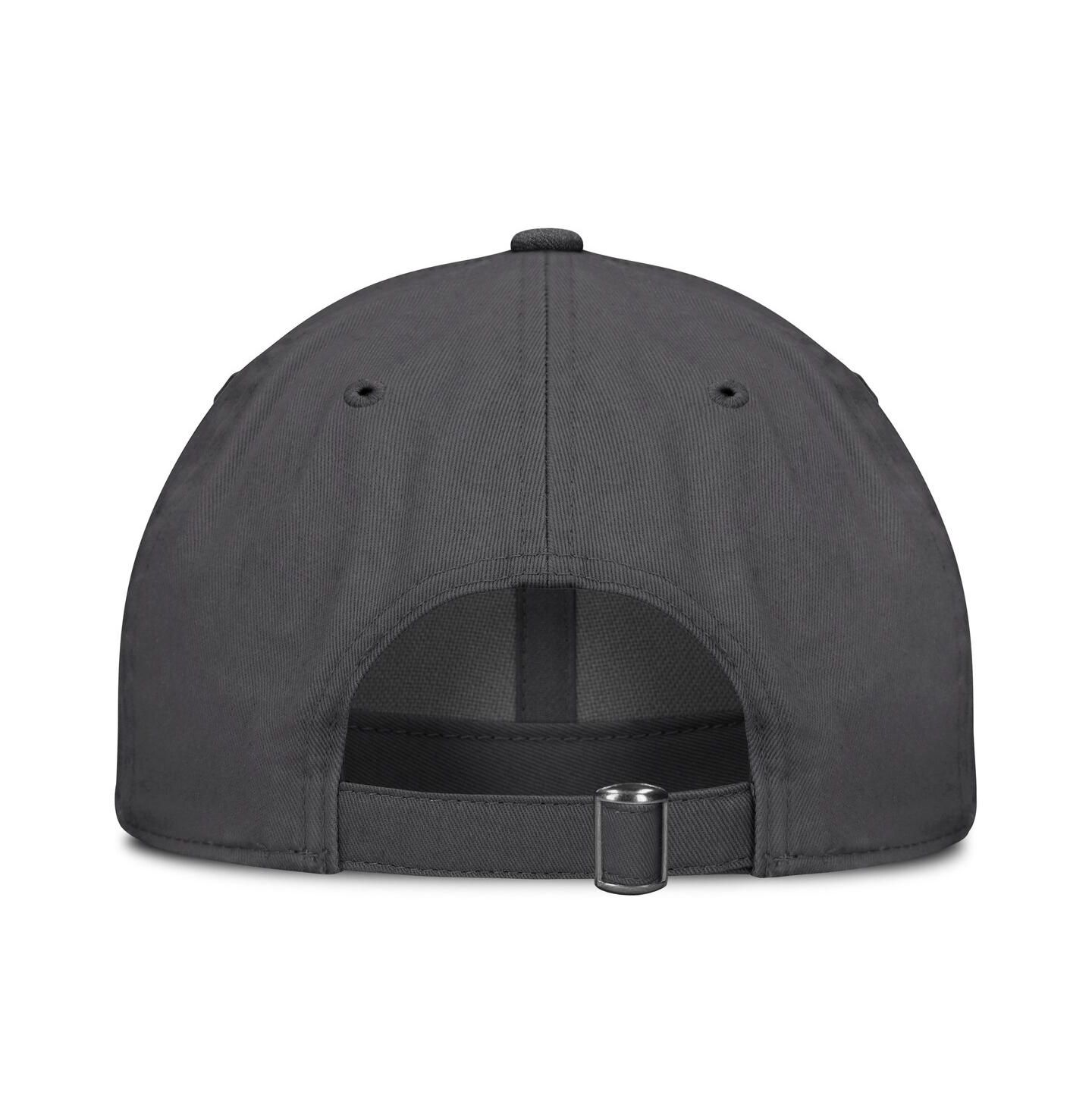 Мужская кепка Top of the World Heather Charcoal Michigan Wolverines Team Logo Washed Adjustable Hat — фото 2