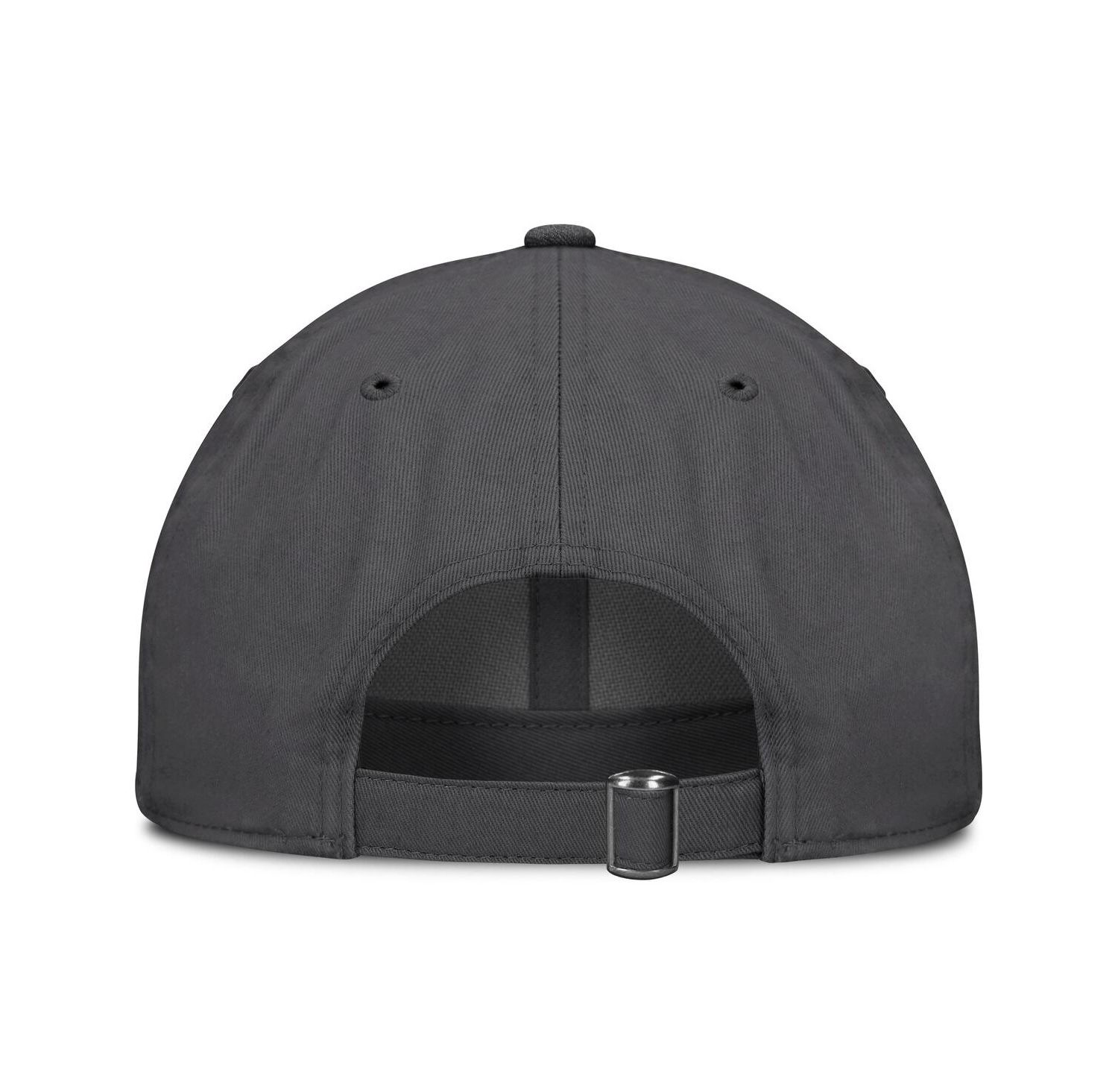 Men's Heather Charcoal Michigan Wolverines Team Logo Washed Adjustable Hat
