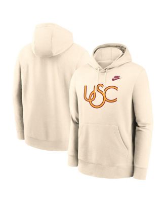 Nike - Men's Cream USC Trojans Vault Logo Pullover Hoodie