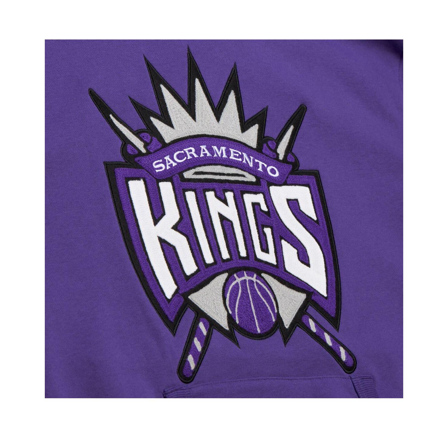 Men's Purple Sacramento Kings Nights Pullover Sweatshirt