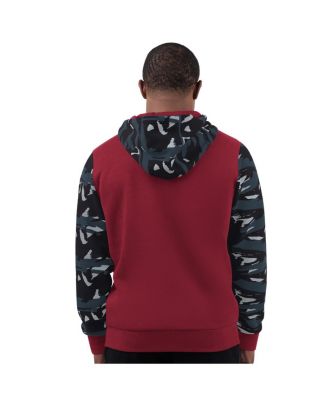 Men's Burgundy Washington Commanders Thursday Night Gridiron Full-Zip Hoodie