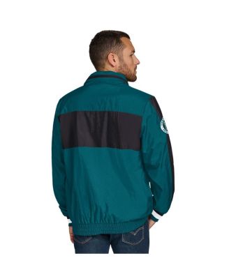 Men's Green Philadelphia Eagles Gael Lightweight Half-Zip Hoodie Jacket