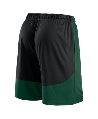 Men's Hunter Green/Black Milwaukee Bucks Launch Performance Shorts