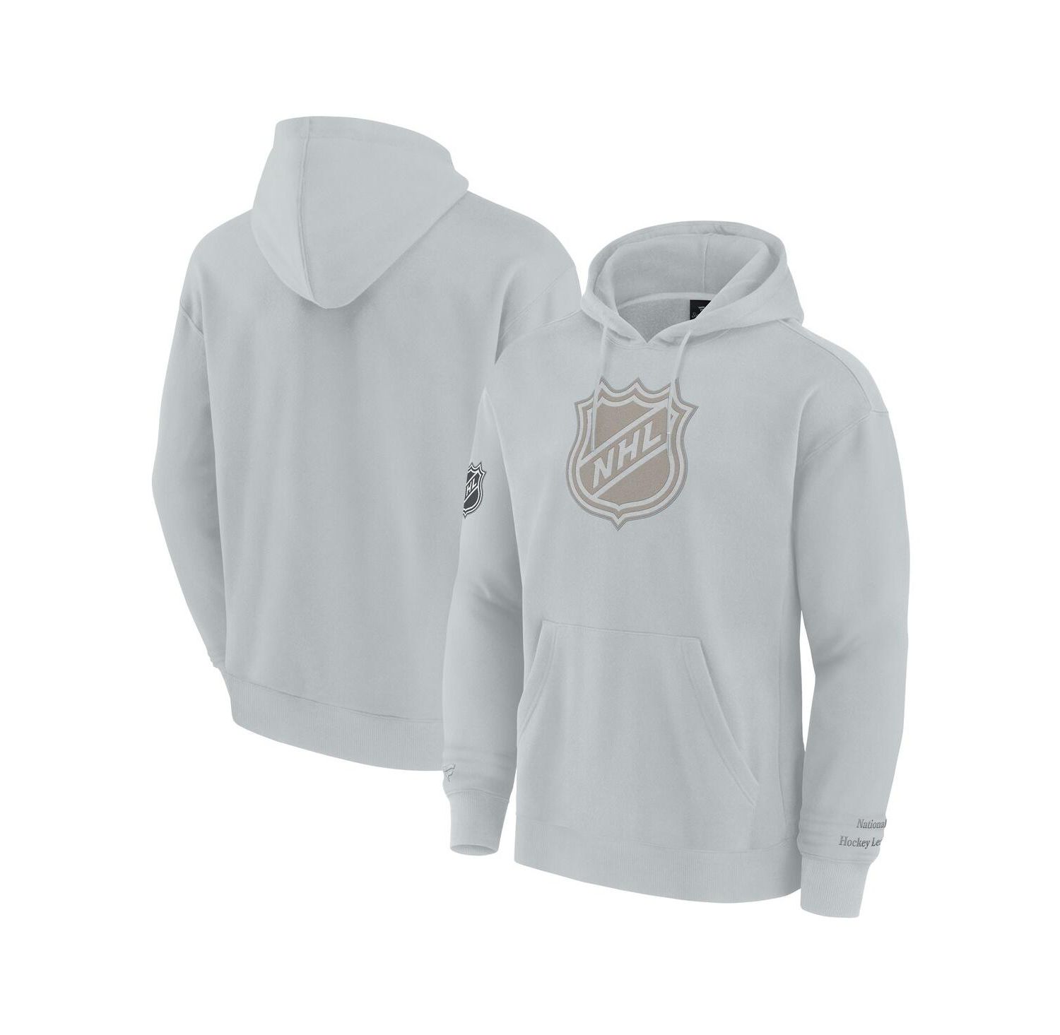 Men's Gray NHL Elements Pace Pullover Hoodie
