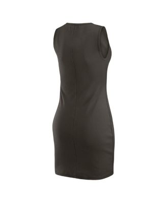 x Gracie Hunt Women's Pewter Tampa Bay Buccaneers Ribbed Tank Dress