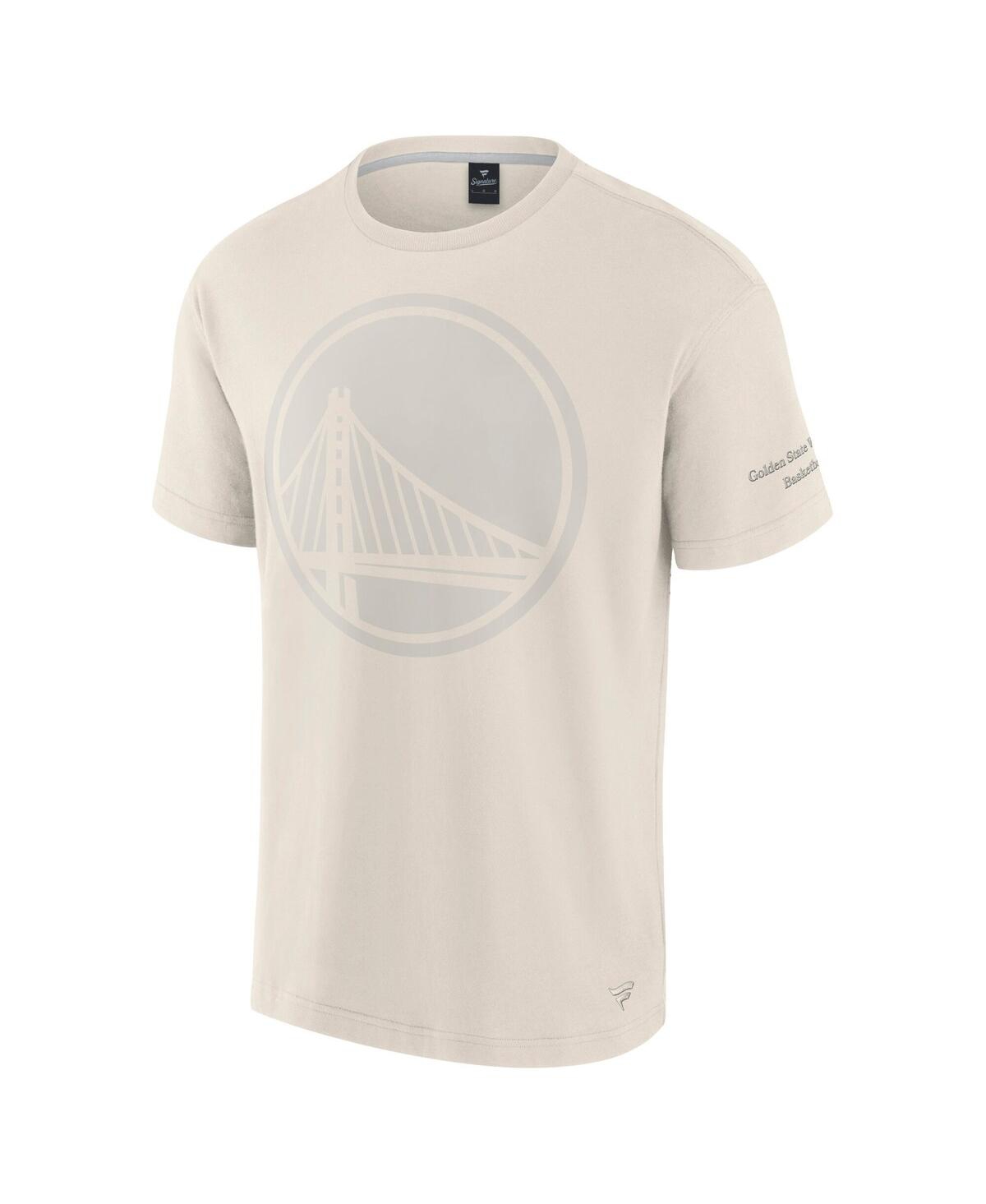 Fanatics Men's Cream Golden State Warriors Elements Iconic T-shirt In Cream