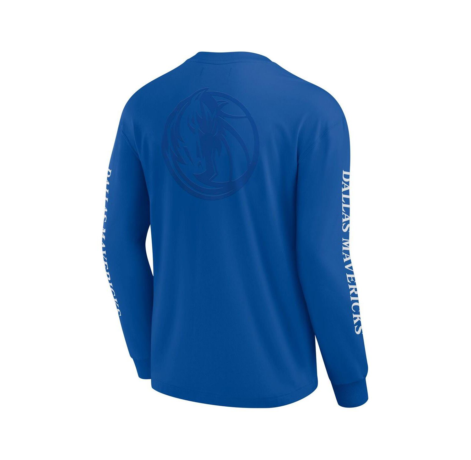 Men's Blue Dallas Mavericks Elements Strive Long Sleeve T-Shirt