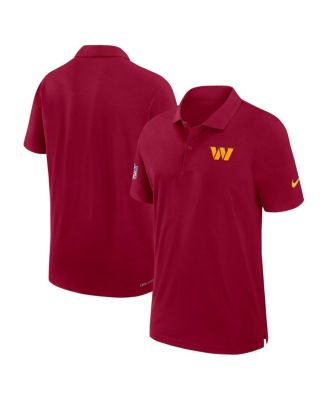 Nike - Men's Burgundy Washington Commanders 2024/25 Sideline Performance Polo