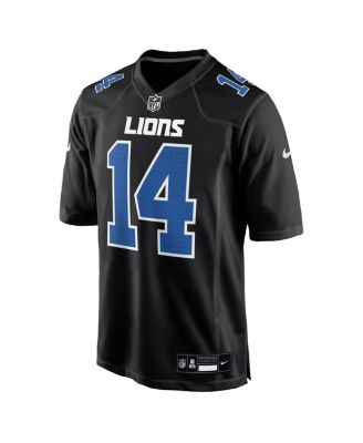 Men's Amon-Ra St. Brown Carbon Black Detroit Lions Carbon Fashion Jersey