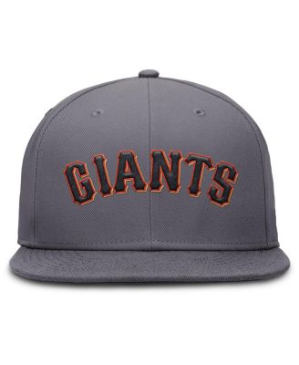 Men's Gray San Francisco Giants Performance True Fitted Hat