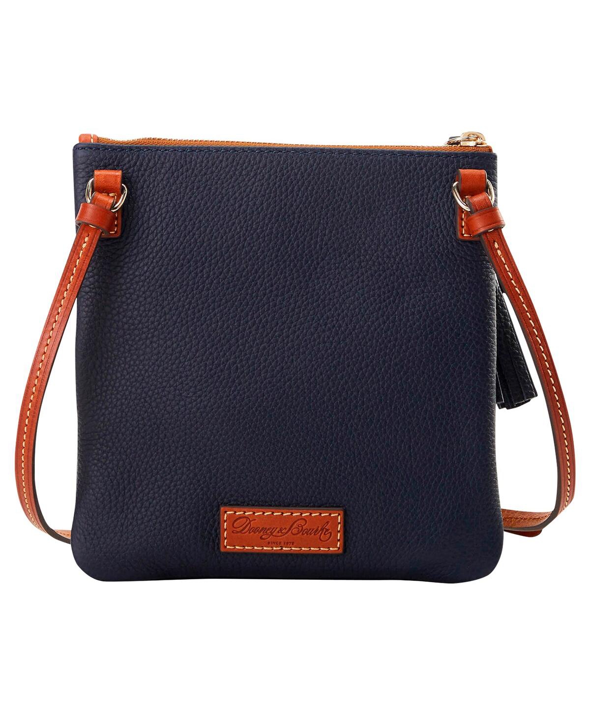 DOONEY & BOURKE DENVER BRONCOS INFIELD TRIPLE ZIP CROSSBODY PURSE 
