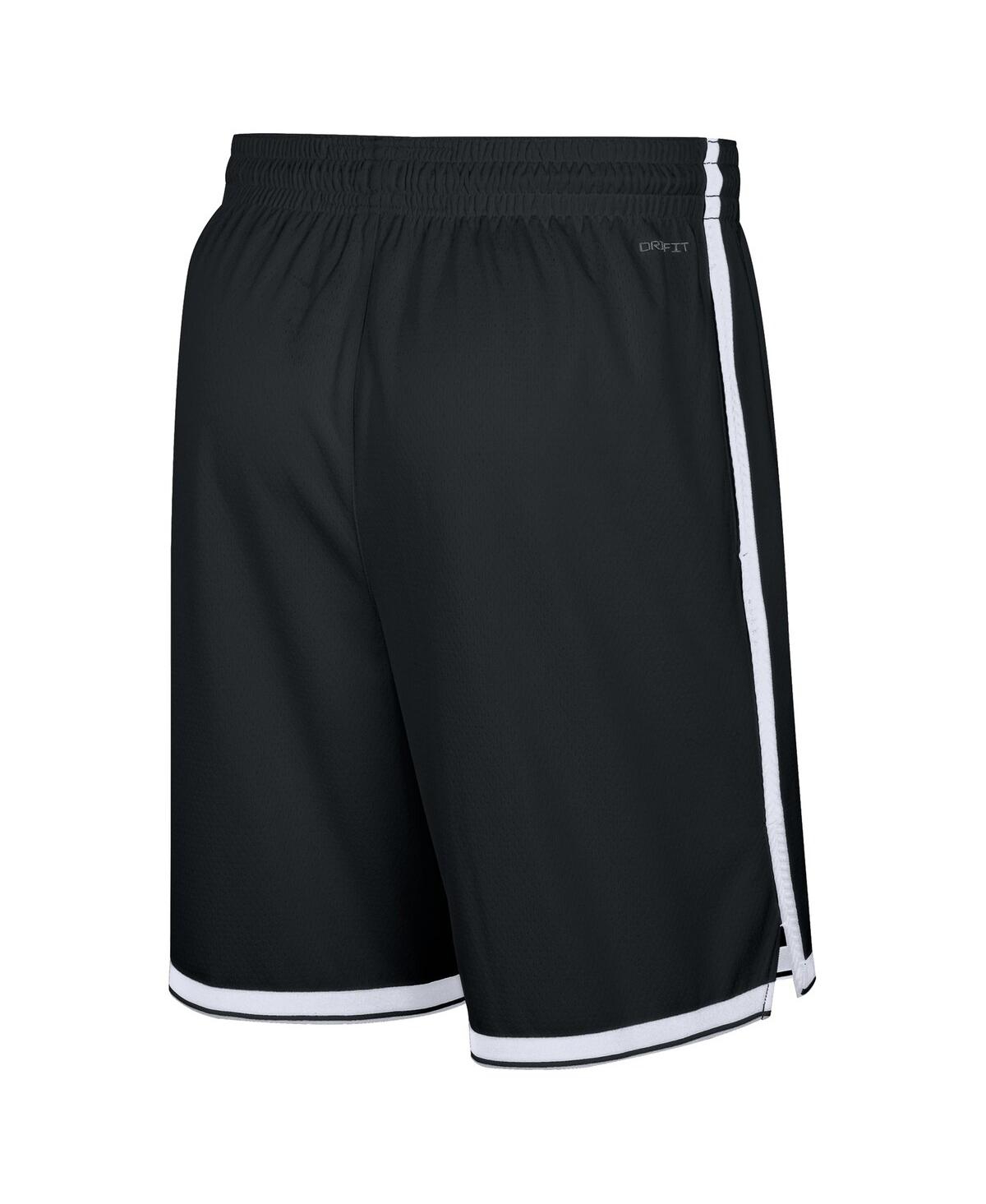 Nike Brooklyn Nets 2024/25 Swingman Icon Edition  Men's Dri-fit Nba Replica Shorts In Black