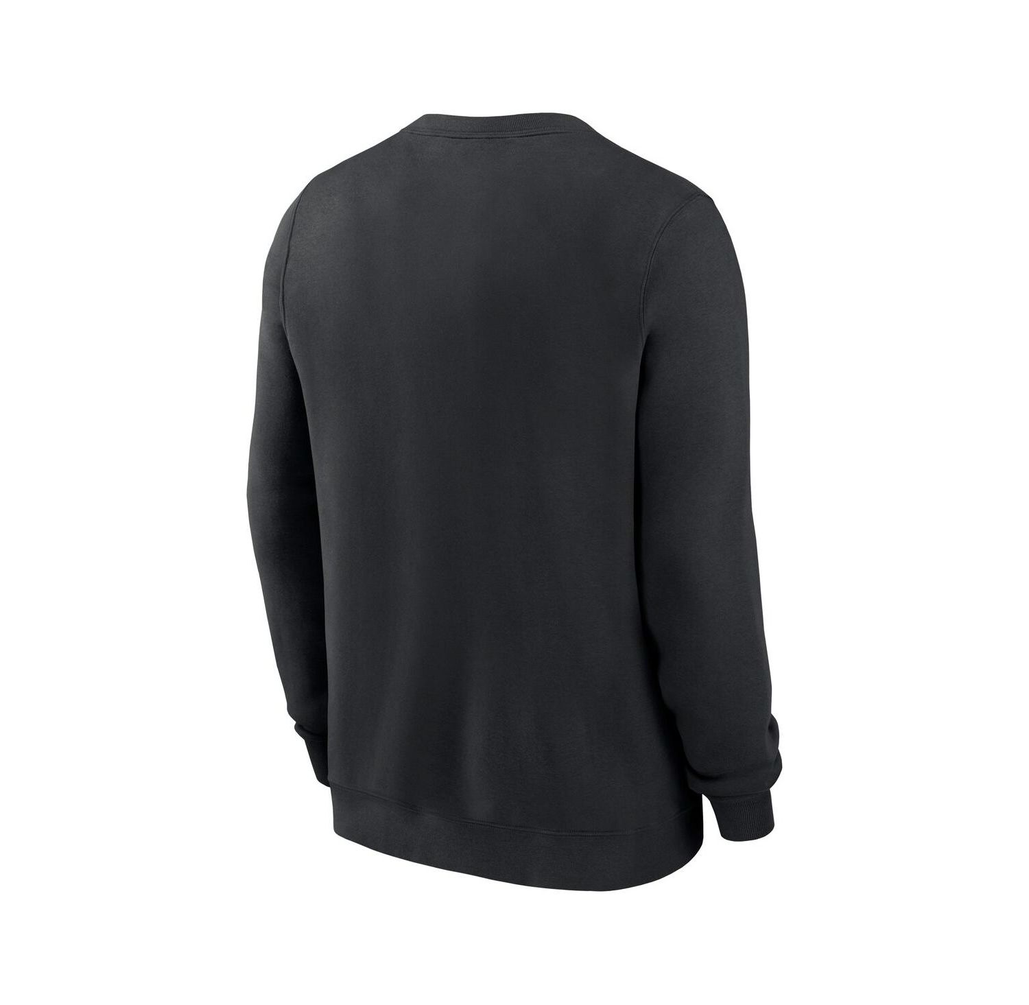 Men's Black Iowa Hawkeyes Arched Seal Pullover Sweatshirt