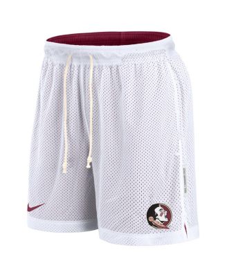 Men's White/Garnet Florida State Seminoles Primetime Reversible Performance Shorts