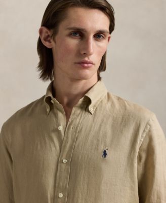 Men's Classic-Fit Linen Shirt