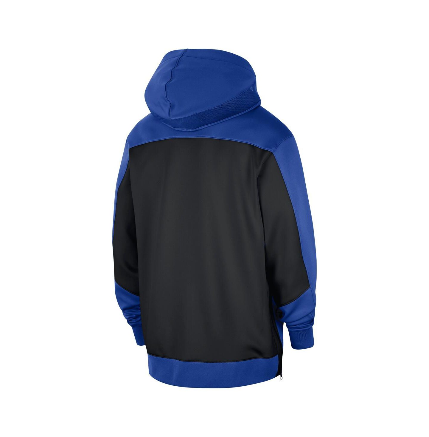 Мужское худи Nike Blue Dallas Mavericks Authentic On-Court Showtime Performance Full-Zip — фото 3
