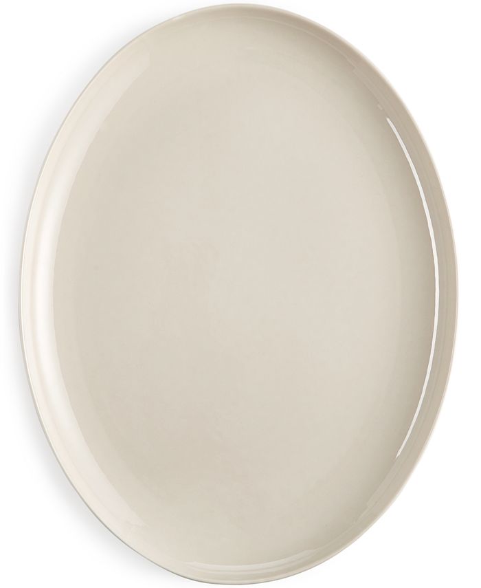 Hotel Collection CLOSEOUT! Modern Serveware Porcelain Bisque Oval