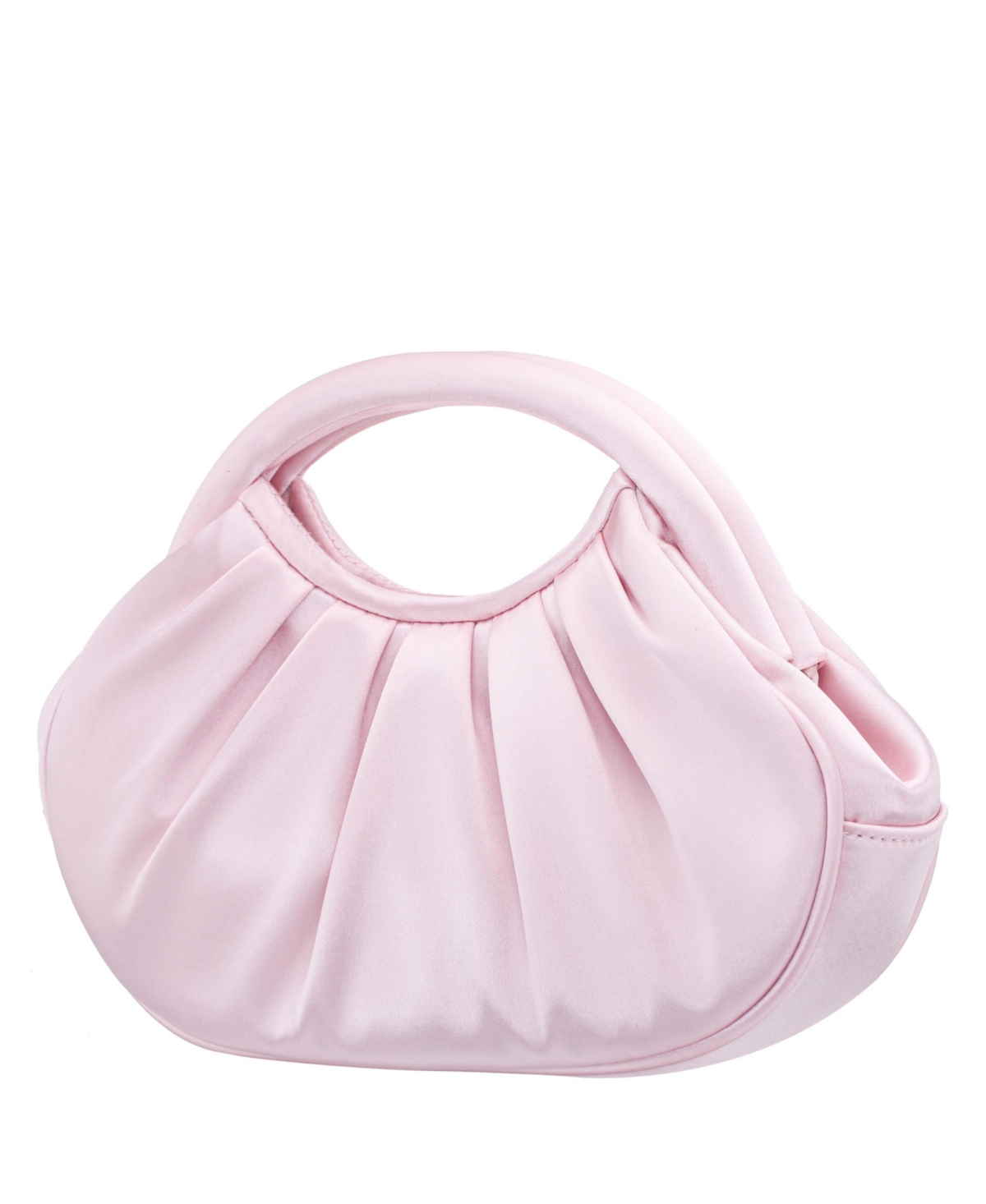 NINA MINI MOON WITH CUT OUT HANDLE SATCHEL BAG 