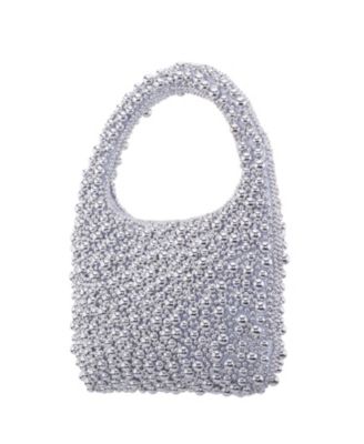 All Over Beaded Hobo Bag