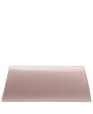 Curved Flap Slim Clutch