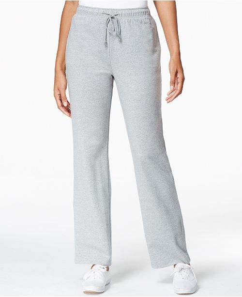Karen Scott Petite Drawstring Active Pants, Created for Macy's ...